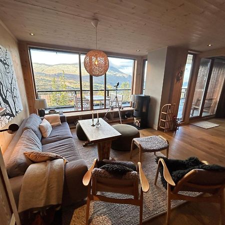 Astonishing Mountain Lodge At The Top Of Gaustablikk, 25M2 West Facing Terrace, 3 Bedrooms 外观 照片