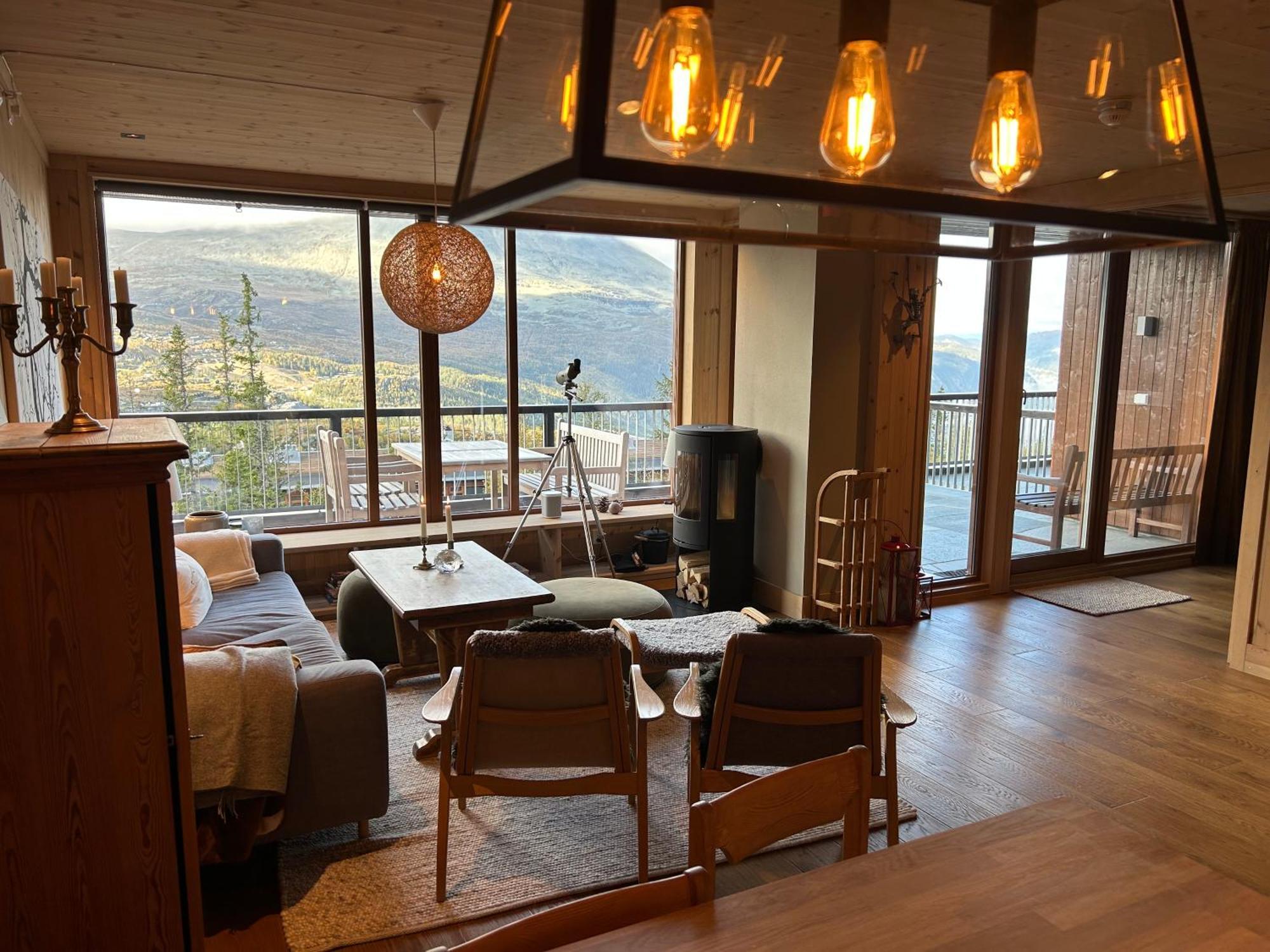 Astonishing Mountain Lodge At The Top Of Gaustablikk, 25M2 West Facing Terrace, 3 Bedrooms 外观 照片